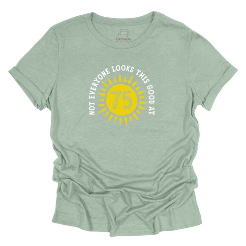 75th Birthday T-Shirt Gift for Women T shirt Present Funny Idea Lady 75 Year Old - Picture 3 of 27