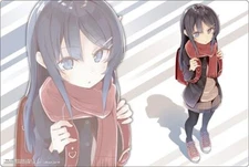 Rubber Desk Mat V2 Vol.1048 Pascal does not dream of a sister ven Randoseru Girl