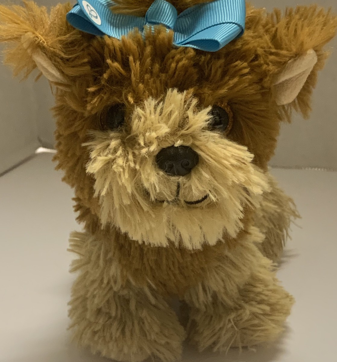 Jojo Siwa Bowbow Plush Teacup Yorkie Puppy Dog Blue Bow