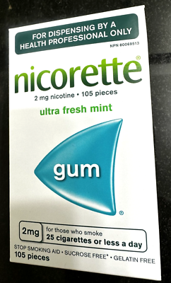 mint nicotine free cigarettes Soft-Tip Smokeless Vapor-Less Inhaler | 100% Natural Nicotine-Free Inhaler for Oral Support Habit Replacement When You Want to Quit Smoking (3 Pack Fresh Mint) NICORETTE GUM 2mg. ULTRA FRESH