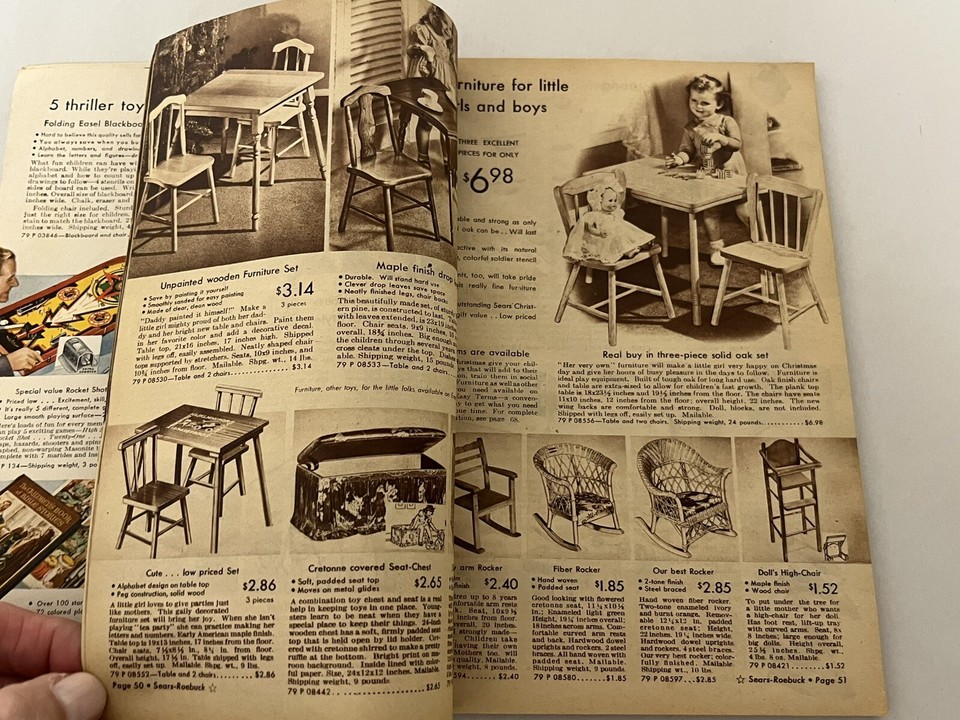 Vintage 1942 SEARS Christmas Book Catalog Authentic eBay