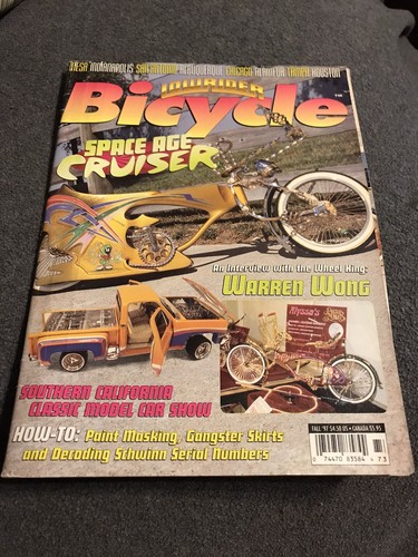 Lowrider Bicycle Magazine Fall 1997 