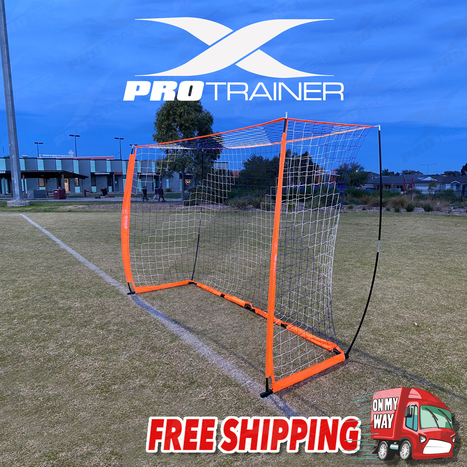 3M X 2M PORTABLE FUTSAL SOCCER GOAL eBay