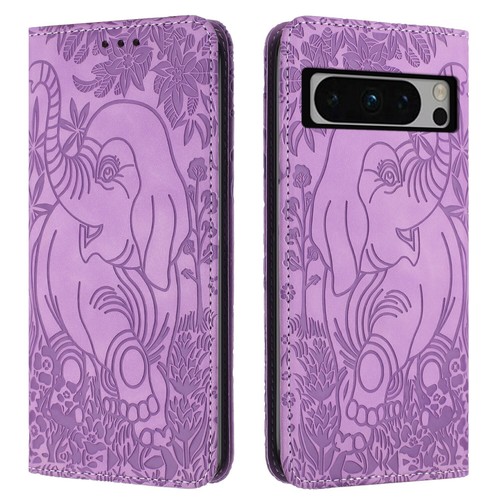 Elephant Card Wallet Stand Flip Phone Case For Google Pixel 8 9 Pro XL 9 Pro 8A - 第 8/16 張圖片