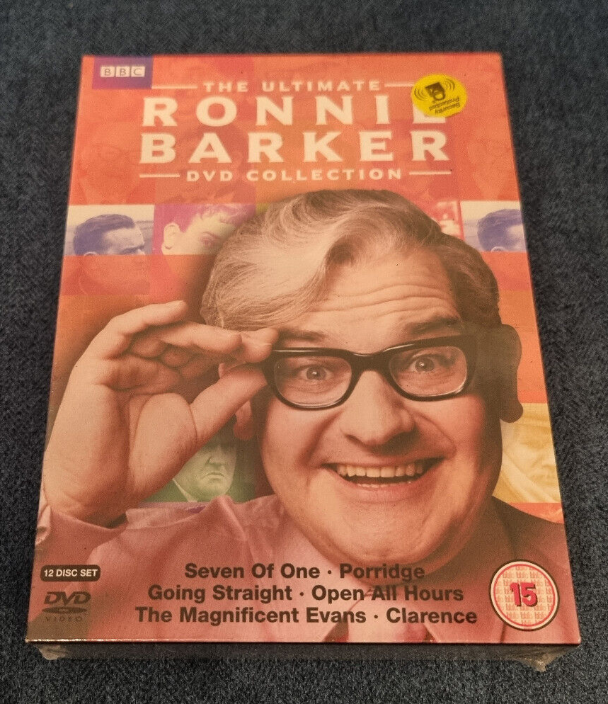 DVD Boxset The Ultimate Ronnie Barker Collection New Sealed Sun Faded