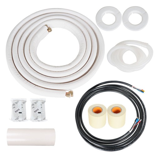 16 Fuß Installationsset für Mini Split Wärmepumpensysteme 1/4"-1/2" - Bild 1 von 11