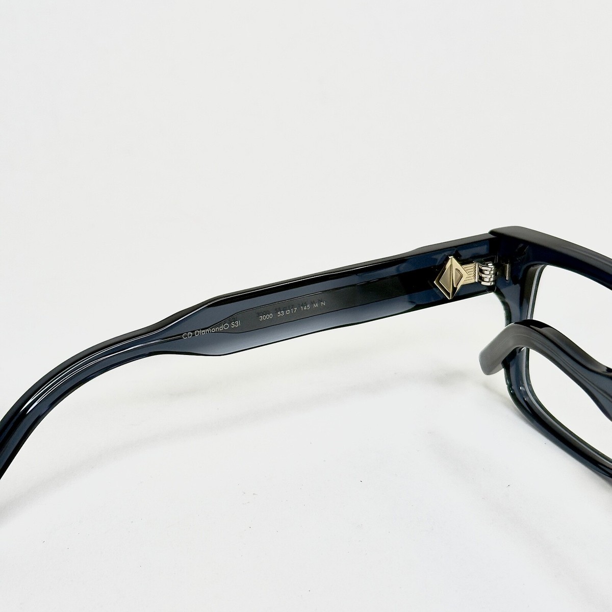 CHRISTIAN DIOR CD DIAMONDO S3I Crystal Blue Eyeglasses 53mm