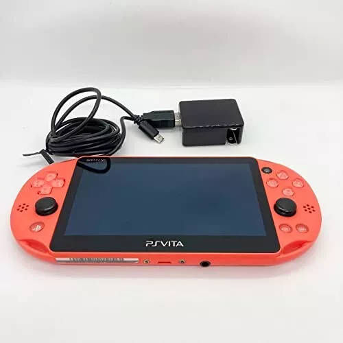 SONY PS Vita PCH-2000 Neon Orange Game Console Wi-Fi Slim Tested [Very  Good] F/S