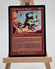 Attack from the Mountains Nemesis (NEM) Magic Card DE (Downhill Charge) 79/143