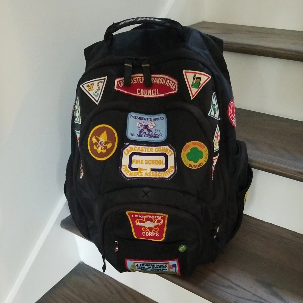 Patches on cheap osprey backpack