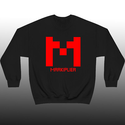 Markiplier Famous Vlogger Red Black Size S to 3XL
