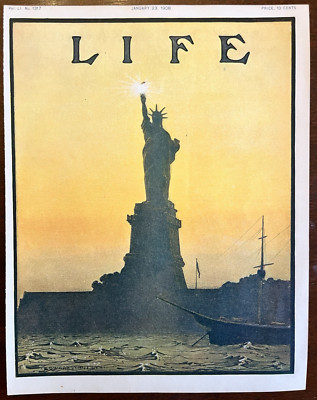 1908 Life Magazine Art Page   Edward Brewer Illustration   Page 98