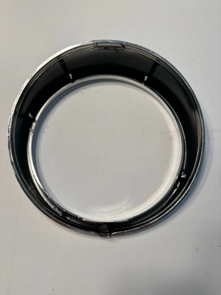 Juego de 2 faros cromados VW Volkswagen anillo de ajuste insecto escarabajo bus cosa tipo 3 Foto 4 de 4