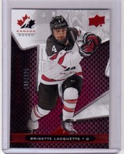 BRIGETTE LACQUETTE 18/19 Team Canada Juniors Women Team Exclusives #74 #d /225