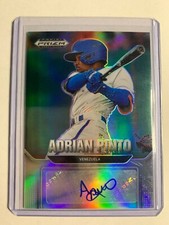 Adrian Pinto 2022 Panini Prizm Draft Picks Auto Silver Prizm #AU-AP