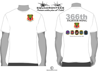 366th Fighter Wing Squadron T-Shirt D1, USAF Licensed Product