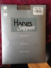 exciting Hanes support nude size b sheer to waist pantyhose barely there