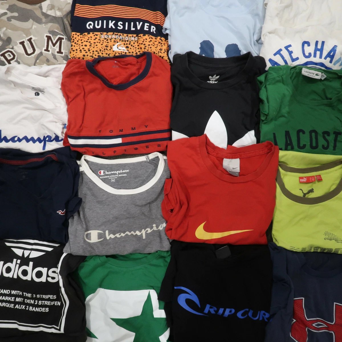 10x Mens T-Shirt Branded Nike Adidas Clothing Reseller Wholesale Bulk Lot  Bundle