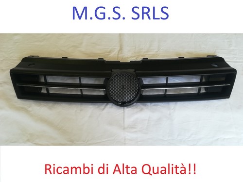 GRIGLIA MASCHERA RADIATORE NERA CON MODANATURA CROMATA POLO V 09/09-05/14 - Foto 2 di 3