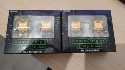 NewAge Toys Legendary Heroes Pizza Fighters Set 4 Actionfigur