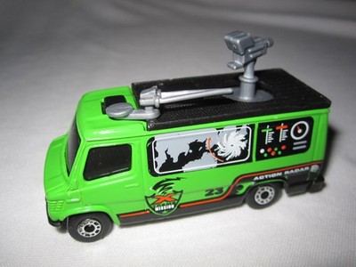 Matchbox TV News Truck Action Radar