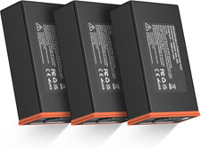 3 Pack Upgrade Replacement Battery for Moultrie Edge Trail Cameras, 5000Mah High