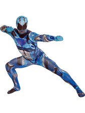 Power Rangers Movie Blue Ranger Morphsuit Adult's Costume Medium