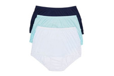 Vanity Fair Women's Perfectly Yours Lace Nouveau 3-Pack Brief Panty size 8/XL