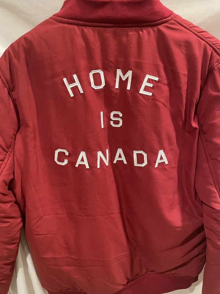 Rare Vintage McDonald’s Canada Maple Leaf Employee Jacket 2XL Red - Image 4 of 4