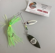 Spinner Lure New- Made By Lena Lures St Joseph Mn “Beaver Island Brewing”in Case