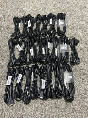 (24) NEW HP VGA Computer Monitor Replacement Cable AWM 6ft M/M (924318-001)