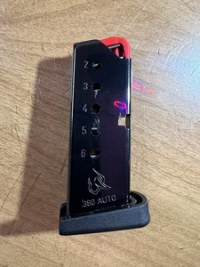 Taurus .380 Auto 6 Round Magazine Black with Pinky Extension Made in Italy