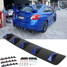 For Subaru Wrx Sti Va Vb Car Rear Bumper Diffuser Lip Spoiler Splitter Body Kit