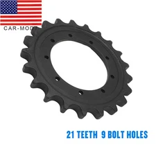 21 Teeth 9 Hole Track Drive Sprocket for Kubota Excavator U-35 KX71-3 KX91-3