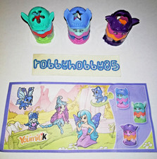 Série Complète Troll (DV084 - DV087) + 3 BPZ Kinder Surprise Italie 2019/2020