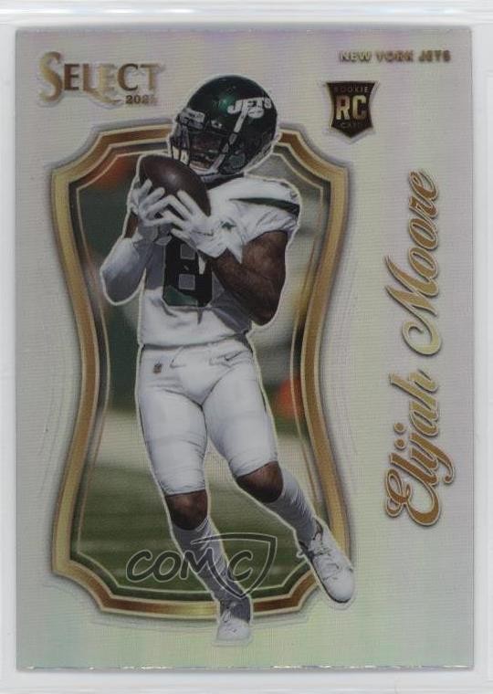 2021 Panini Select Certified Rookies Silver Prizm Elijah Moore #SCR-21 0j8f