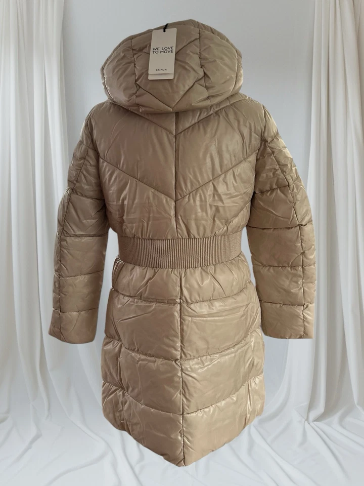 WOMENS TAIFUN SAND WINTER COAT OUTDOOR UK 14 NEW TAGGED RRP: 220 GBP - Image 4 of 4