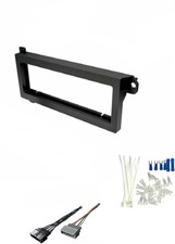 Single DIN Car Stereo Radio Install Dash Kit, Wire Harness, and Install...