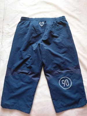 Nike Capri Hose 3/4 Herren Vintage Dunkelblau L - Swoosh Side Retro