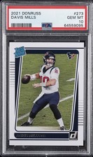 2021 PANINI DONRUSS #273 DAVIS MILLS PSA 10