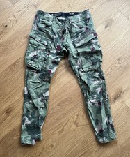G-Star Raw Rovic 3D Zip Straight Tapered W34/L32 Top Zustand Topo Camo