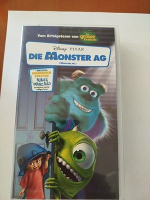Monster AG, Disney+Pixar, VHS Kassette