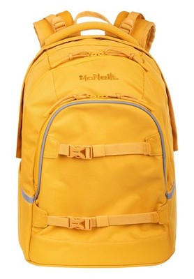 McNeill Milo School Backpack Schulrucksack Rucksack Yellow dunkelgelb Neu