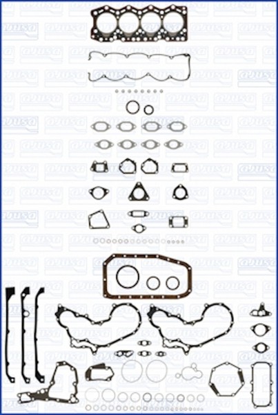 Dichtungsvollsatz Motor Ajusa 50045600 FüR SW Lancia Thema Fiat Croma 2500 154-image