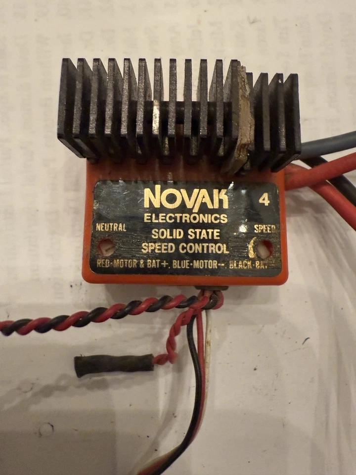 Vintage Novak 4 Speed Control Look! - Image 2 of 2