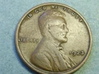 1923  LINCOLN CENT VF