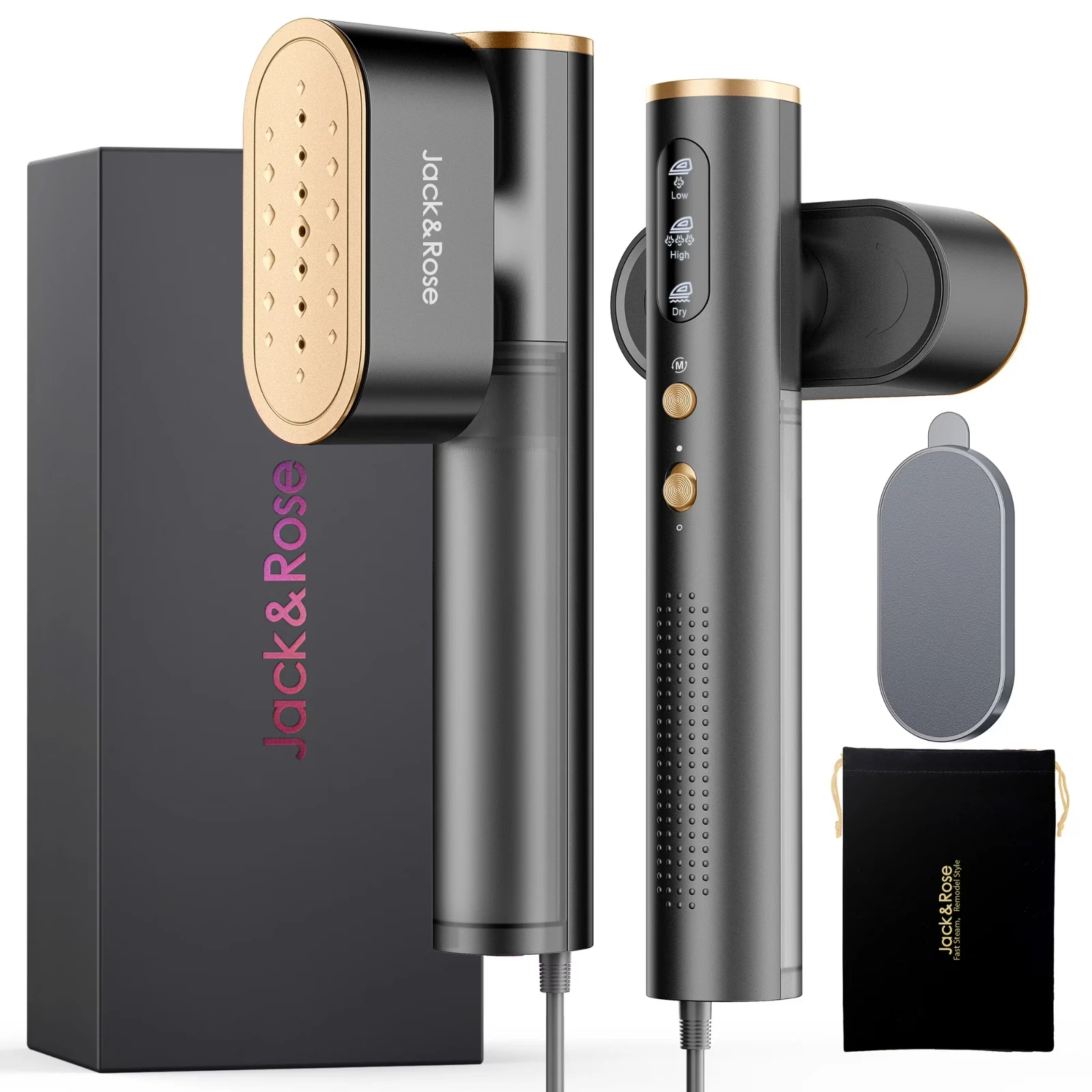 Jack And Rose Dual Voltage Travel Steamer & Iron 100-240V Portable 15s Heat Up
Opens in a new window