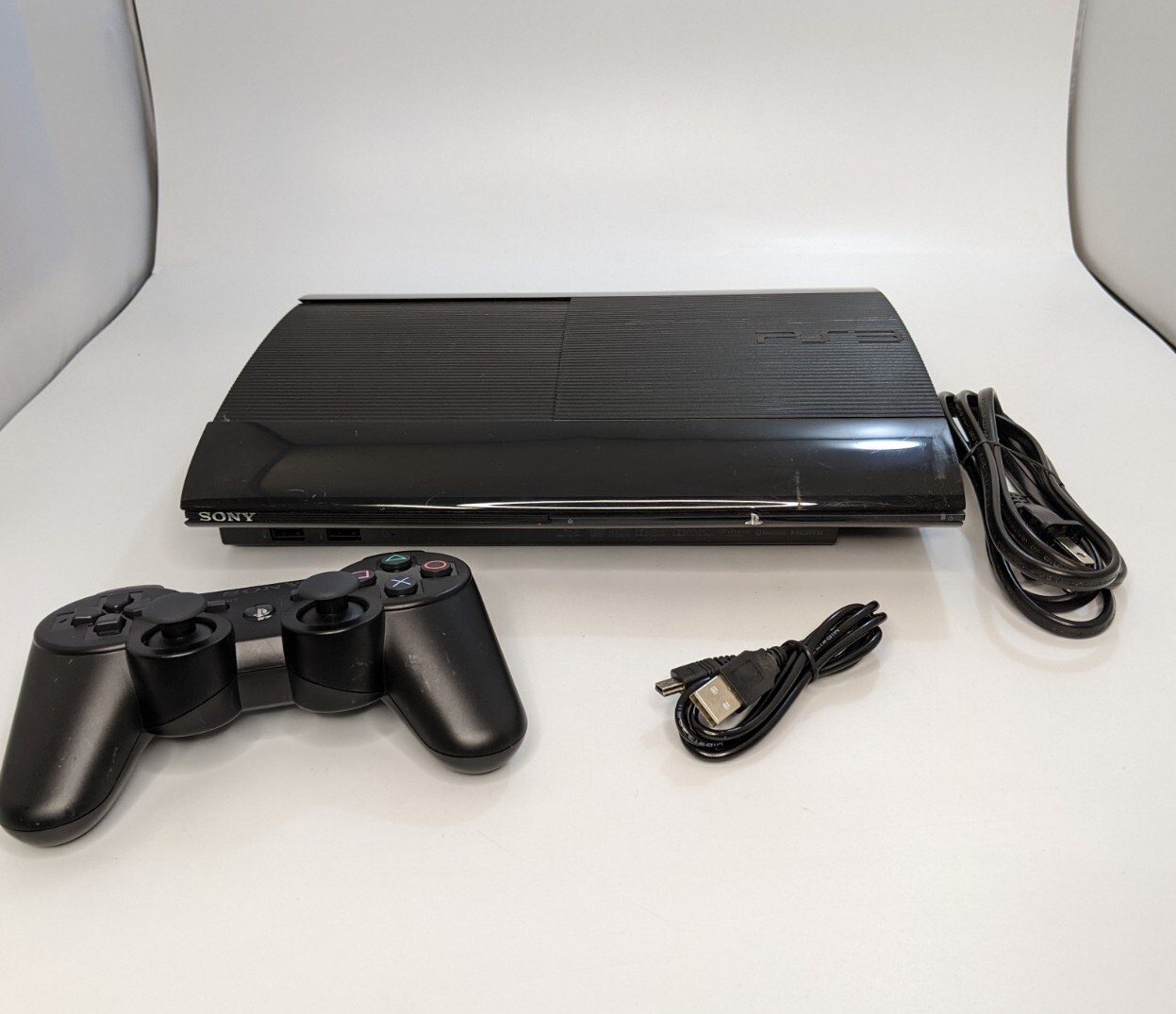 CECH4001b PlayStation 3 PS3 Super Slim Console,1 OEM Dualshock