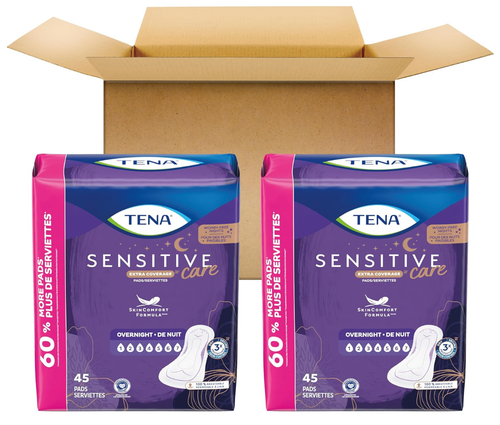 TENA Sensitive Care Incontinence Pads, Bladder Control, Postpartum for Women - Picture 2 of 8