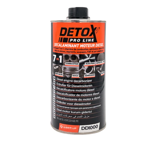 WARM UP 1L 7 Actions en 1 Décalaminant Moteur Diesel (WU-DD1000)